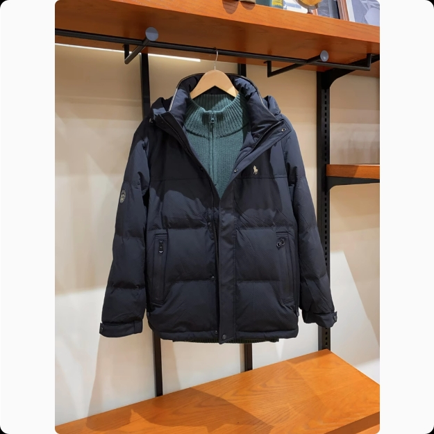 DIVPOLO保罗男式羽绒服加厚保暖2024秋季新款专柜同款